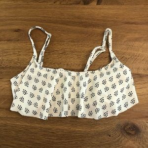 Old Navy flowy bikini top